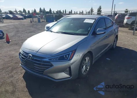 2020 Hyundai Elantra Sel from USA, damaged, VIN 5NPD84LF5LH597624